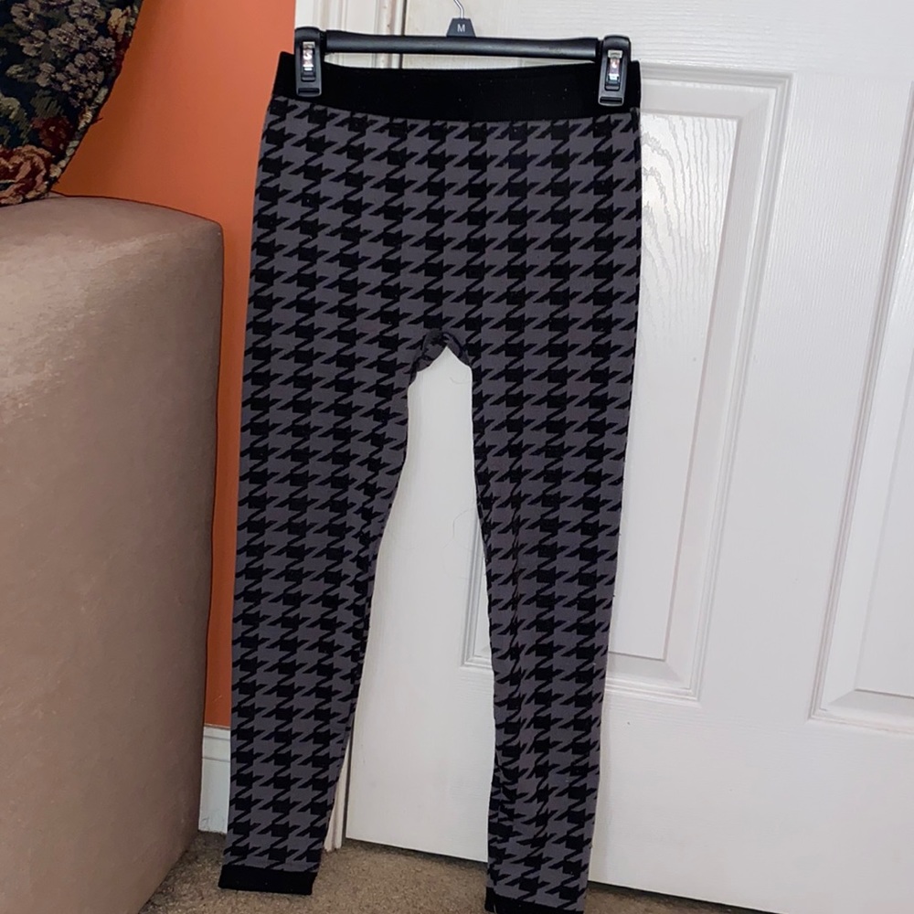 Black & Grey Design Leggings